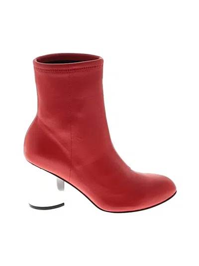 Pre-owned Opening Ceremony Ankle Boots In Red