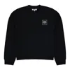 Opening Ceremony Logo-detail Cotton Sweatshirt In Black