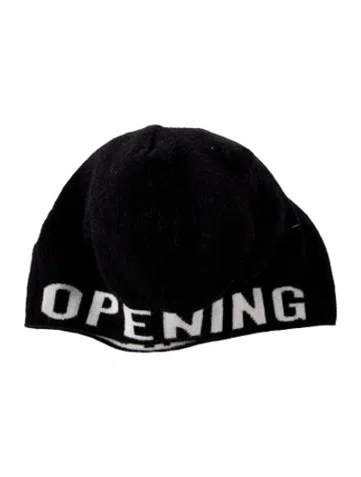 Pre-owned Opening Ceremony Black Wool  Beanie