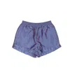 Opening Ceremony Blue Ruffle Nylon Shorts In Blue