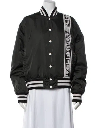Pre-owned Opening Ceremony Bomber Jacket In Green