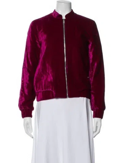 Pre-owned Opening Ceremony Bomber Jacket In Red