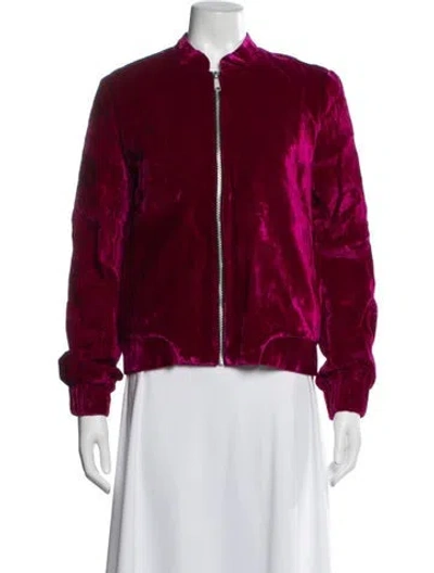 Pre-owned Opening Ceremony Bomber Jacket In Red