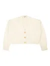 Opening Ceremony Button-front Knitted Cardigan In Neutral