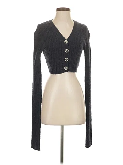 Pre-owned Opening Ceremony Cardigan Sweater In Black