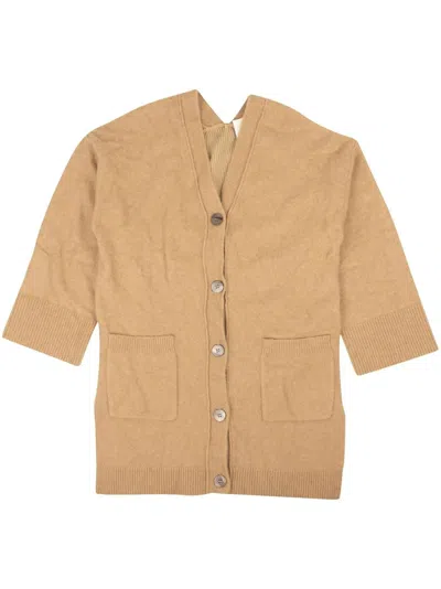 Opening Ceremony Cashmere Cardigan In Neutrals
