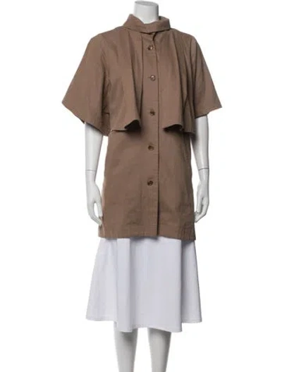 Pre-owned Opening Ceremony Coat In Neutrals