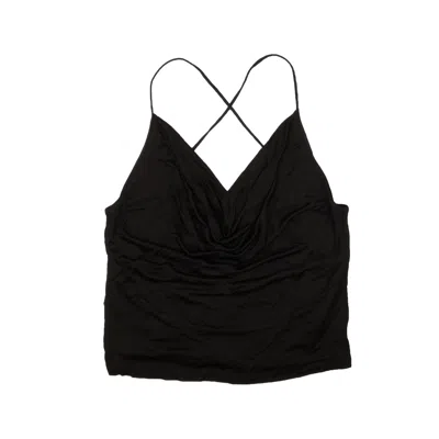 Opening Ceremony Cowl Neck Top - Black