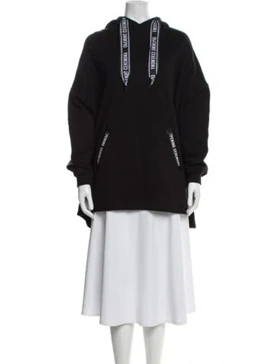 Pre-owned Opening Ceremony Crew Neck Long Sleeve Hoodie In Black