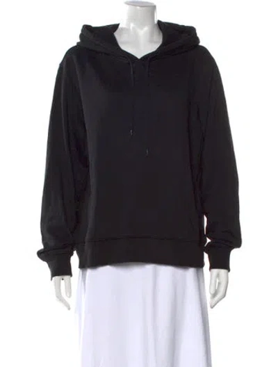 Pre-owned Opening Ceremony Crew Neck Long Sleeve Hoodie In Black