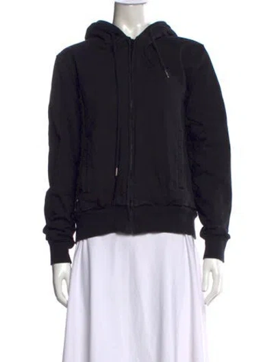 Pre-owned Opening Ceremony Crew Neck Long Sleeve Hoodie In Black