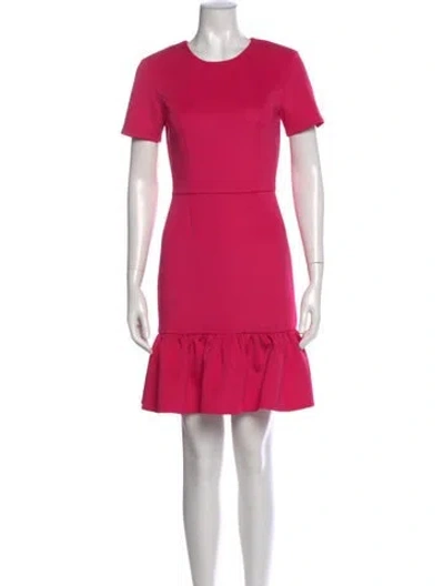 Pre-owned Opening Ceremony Crew Neck Mini Dress In Pink