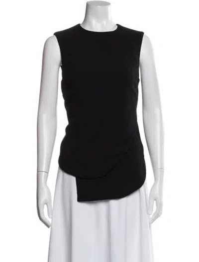 Pre-owned Opening Ceremony Crew Neck Sleeveless Top In Black