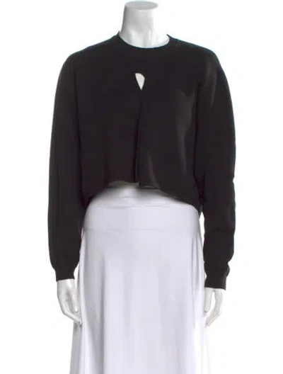 Pre-owned Opening Ceremony Crew Neck Sweater In Black