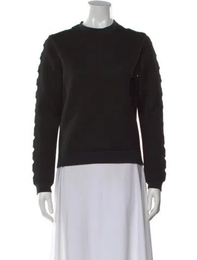 Pre-owned Opening Ceremony Crew Neck Sweater In Black