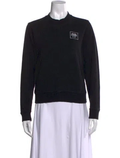 Pre-owned Opening Ceremony Crew Neck Sweater In Black