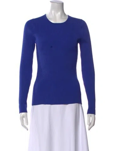 Pre-owned Opening Ceremony Crew Neck Sweater In Blue
