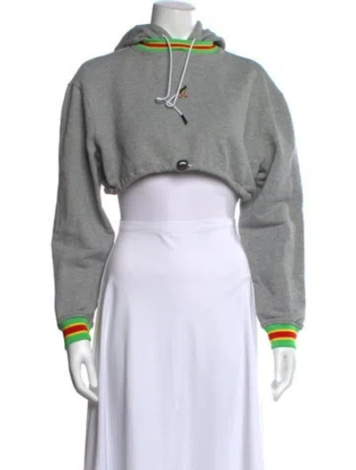 Pre-owned Opening Ceremony Crew Neck Sweater In Gray