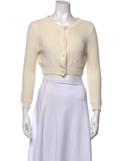 Pre-owned Opening Ceremony Crew Neck Sweater In Neutrals