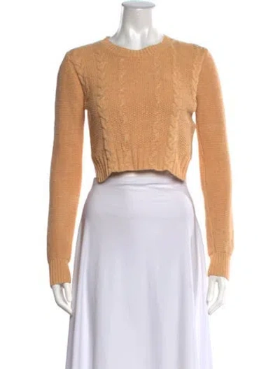 Pre-owned Opening Ceremony Crew Neck Sweater In Neutrals