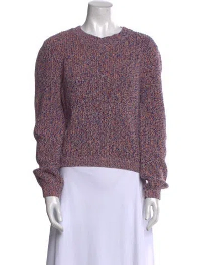 Pre-owned Opening Ceremony Crew Neck Sweater In Purple