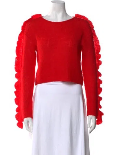 Pre-owned Opening Ceremony Crew Neck Sweater In Red