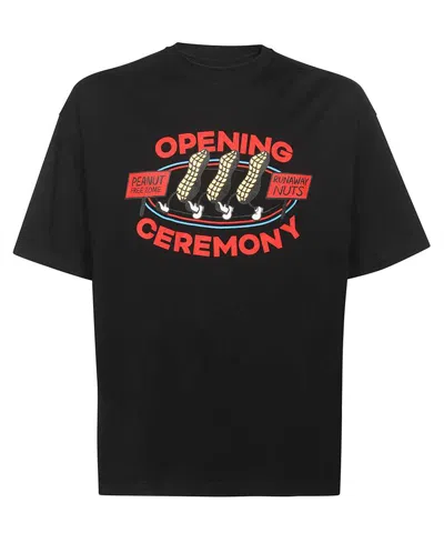 Opening Ceremony Crew-neck T-shirt In Black