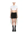 Opening Ceremony Word Torch Hybrid Tshirt In Black
