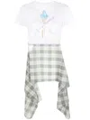 Opening Ceremony Cropped Logo-print T-shirt In White