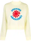 Opening Ceremony Oc Flower "yellow" Sweater In Yellow