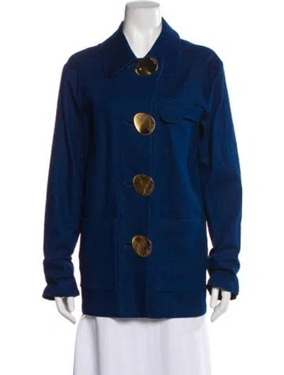 Pre-owned Opening Ceremony Denim Jacket In Blue