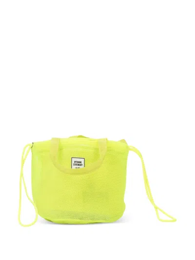Opening Ceremony Drawstring Tote Bag In Yellow
