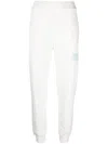 Opening Ceremony Embroidered-logo Slim Track Pants In White