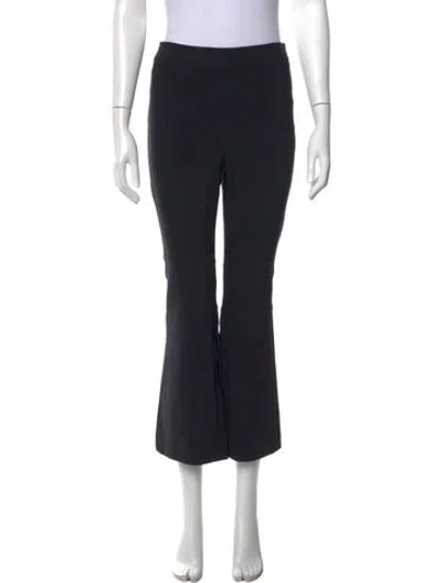 Pre-owned Opening Ceremony Flared Pants In Black