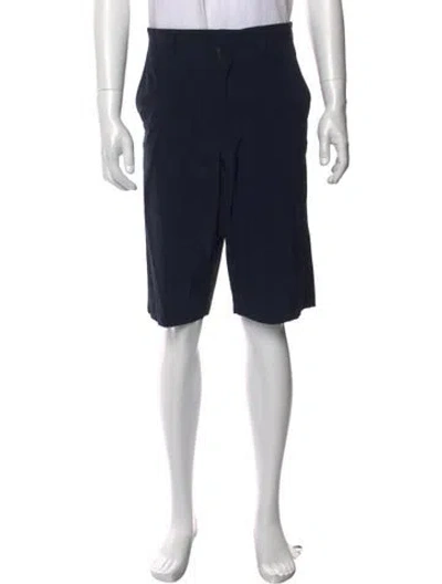 Pre-owned Opening Ceremony Flat Front Shorts In Blue