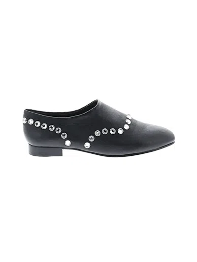 Pre-owned Opening Ceremony Flats In Black
