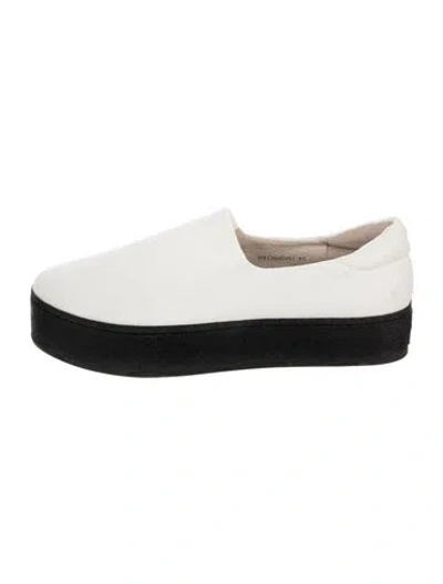 Pre-owned Opening Ceremony Flats In White