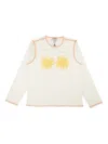 Opening Ceremony Flower-print Long-sleeve T-shirt In White