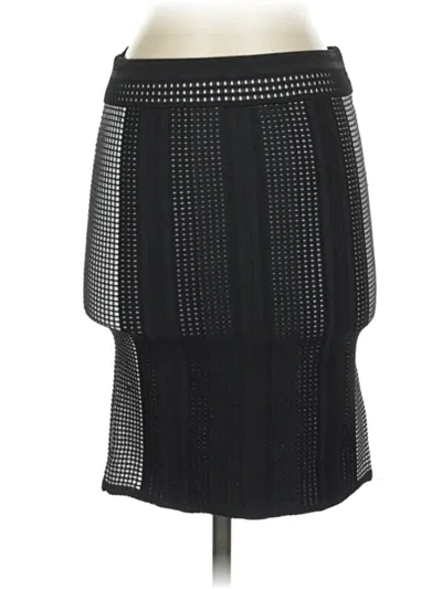 Pre-owned Opening Ceremony Formal Skirt In Black