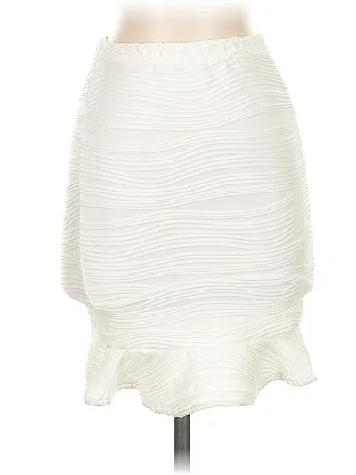 Pre-owned Opening Ceremony Formal Skirt In White