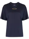 Opening Ceremony Good Vibes Print T-shirt In Blue