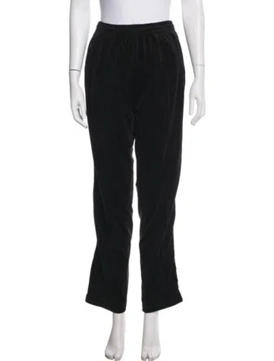 Pre-owned Opening Ceremony Grosgrain Trim Sweatpants In Black