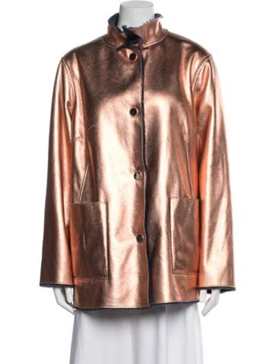 Pre-owned Opening Ceremony Jacket In Brown
