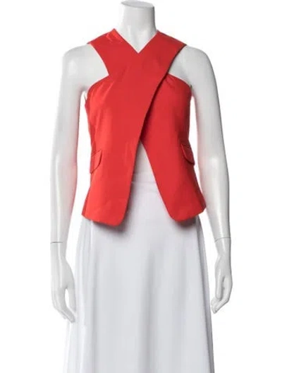 Pre-owned Opening Ceremony Jacket In Red