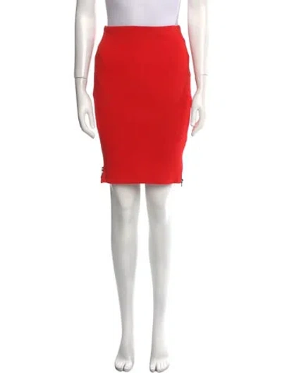 Pre-owned Opening Ceremony Knee-length Skirt In Red
