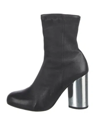 Pre-owned Opening Ceremony Leather Boots In Black