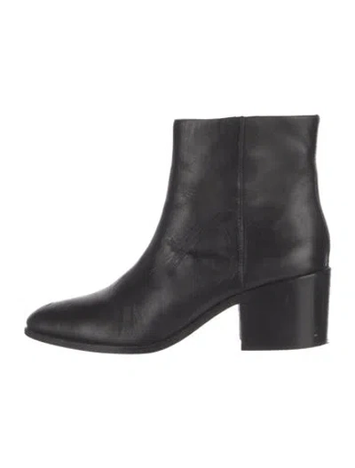 Pre-owned Opening Ceremony Leather Boots In Black