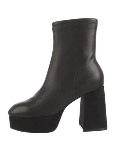 Pre-owned Opening Ceremony Leather Boots In Black
