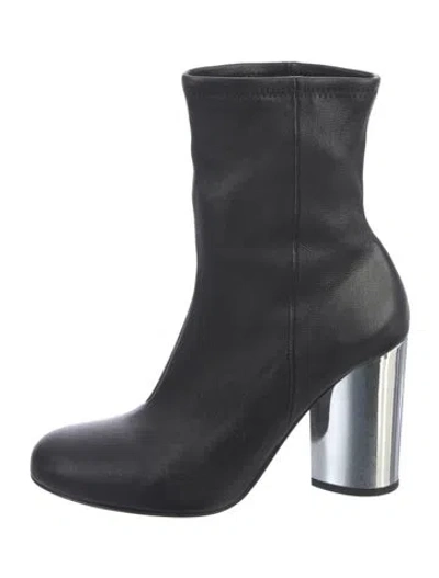 Pre-owned Opening Ceremony Leather Boots In Black