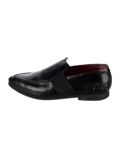 Pre-owned Opening Ceremony Leather Loafers In Black